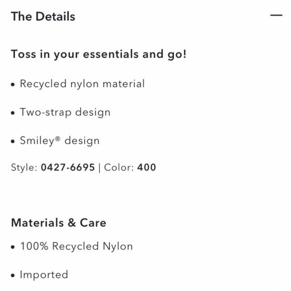 AE Tie-dye Smiley Tote Bag - Picture 8 of 8